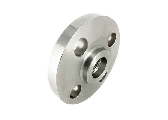 Threaded Titanium Flange with Precise Dimensions for Chemical and Marine Pipeline Systems