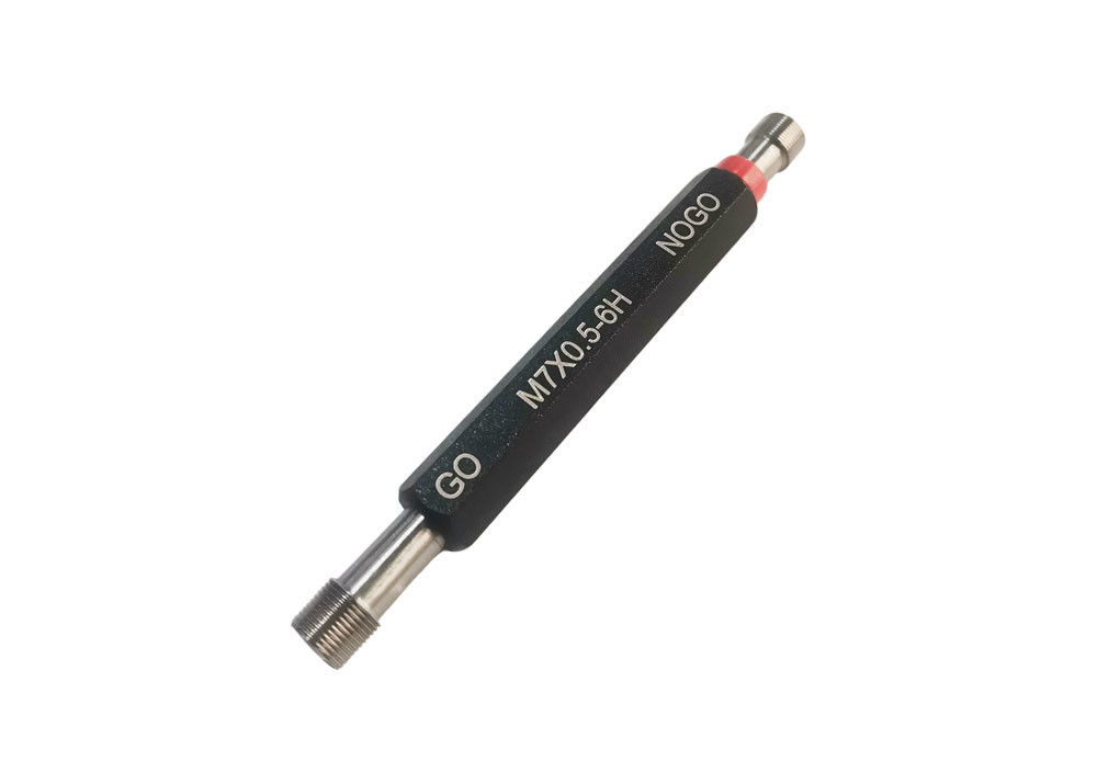 Precise Metric Ring And Plug Thread Gauges For Threaded Parts M7.0 With Pitch 0.5 For Thread Measurement And Inspection