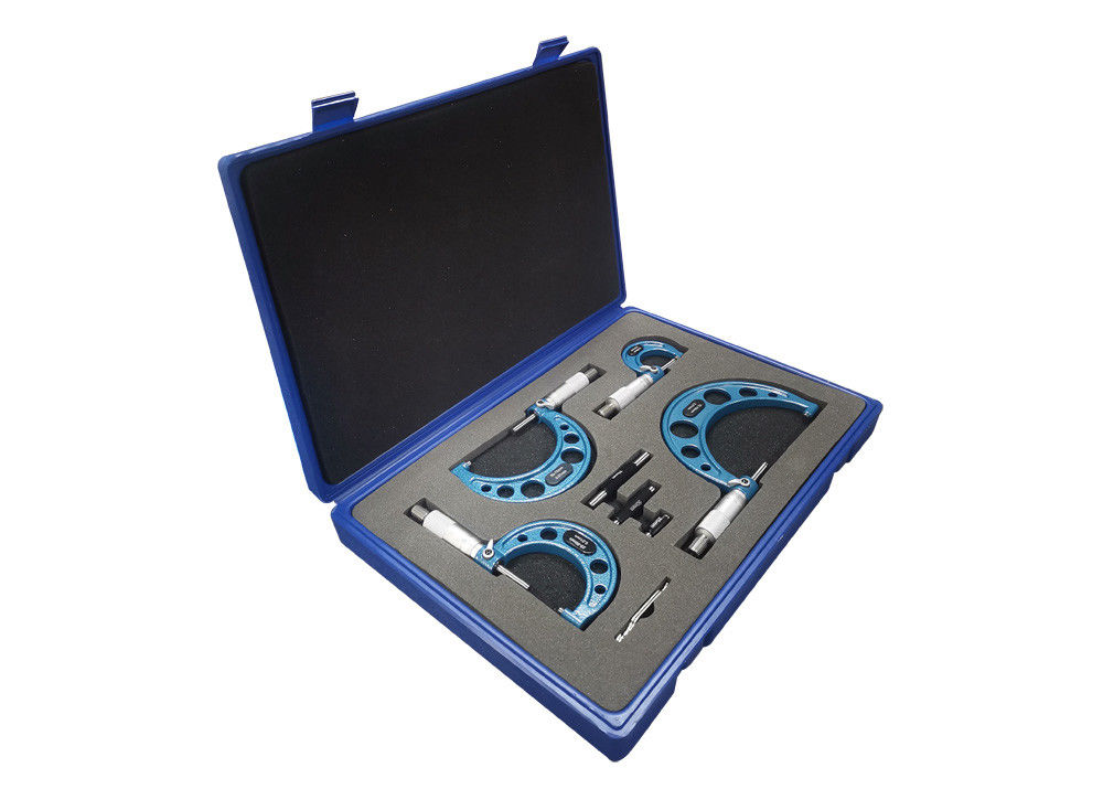 Carbide Measuring Faces 0-100mm Outside Micrometer Set Machinist Tools