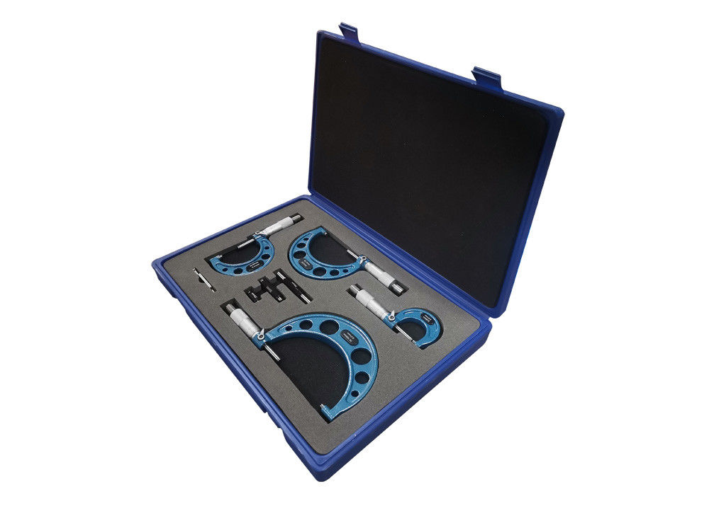 Carbide Measuring Faces 0-100mm Outside Micrometer Set Machinist Tools