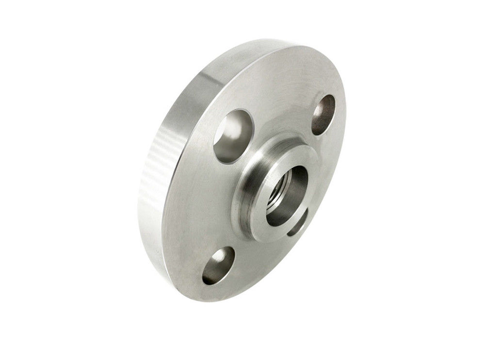 Threaded Titanium Flange with Precise Dimensions for Chemical and Marine Pipeline Systems