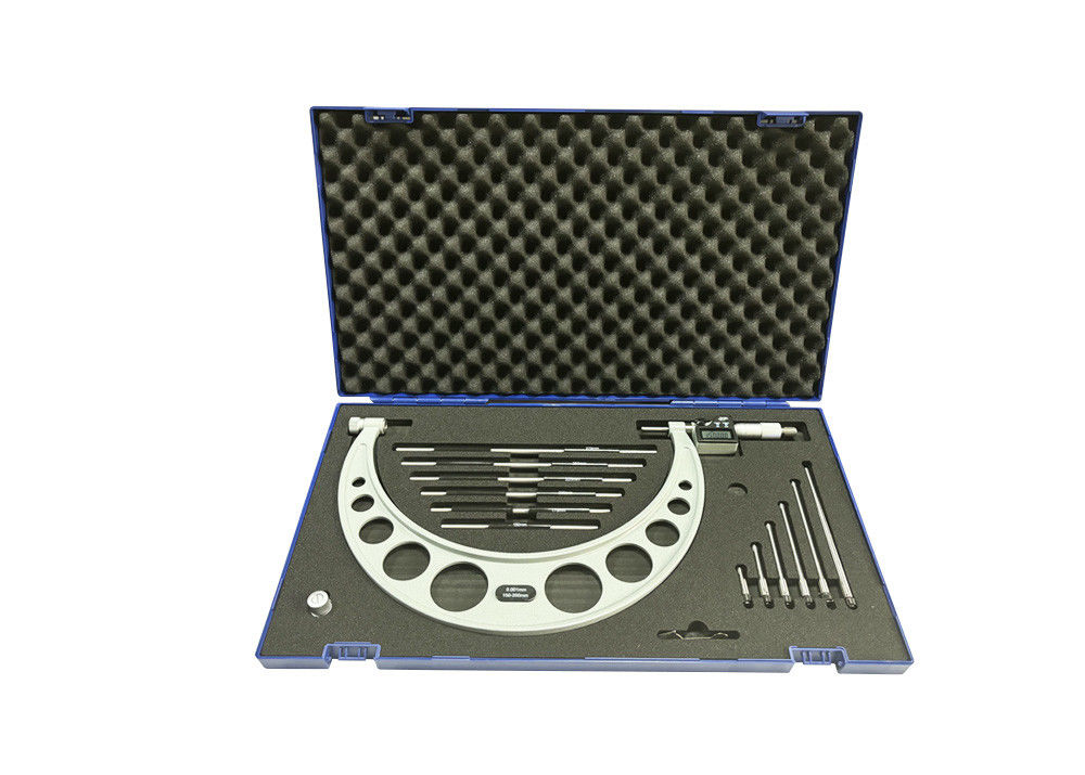 150-300mm IP65 Metric Digital Outside Micrometer With Data Output
