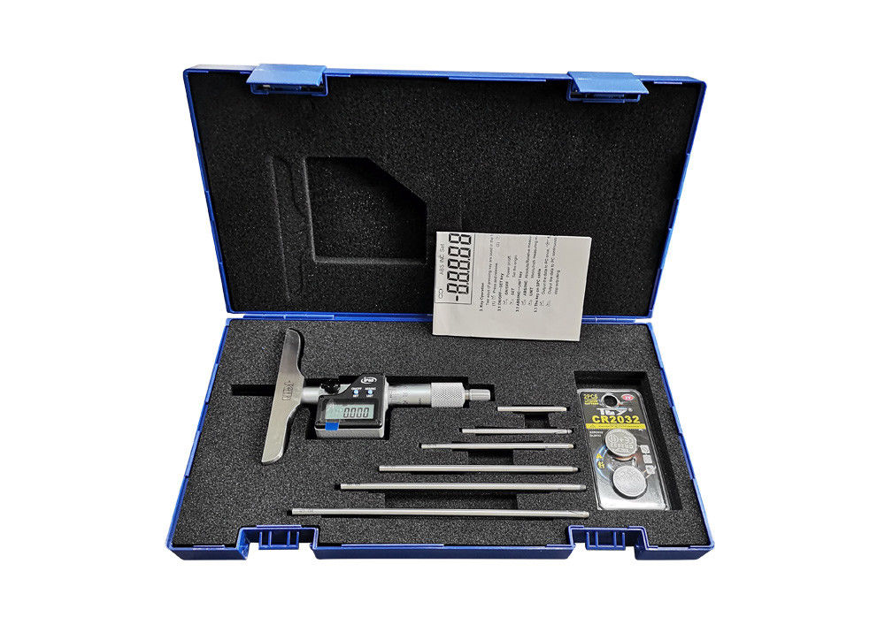 Professional Digital Depth Micrometer CNC Machining Measuring Tools