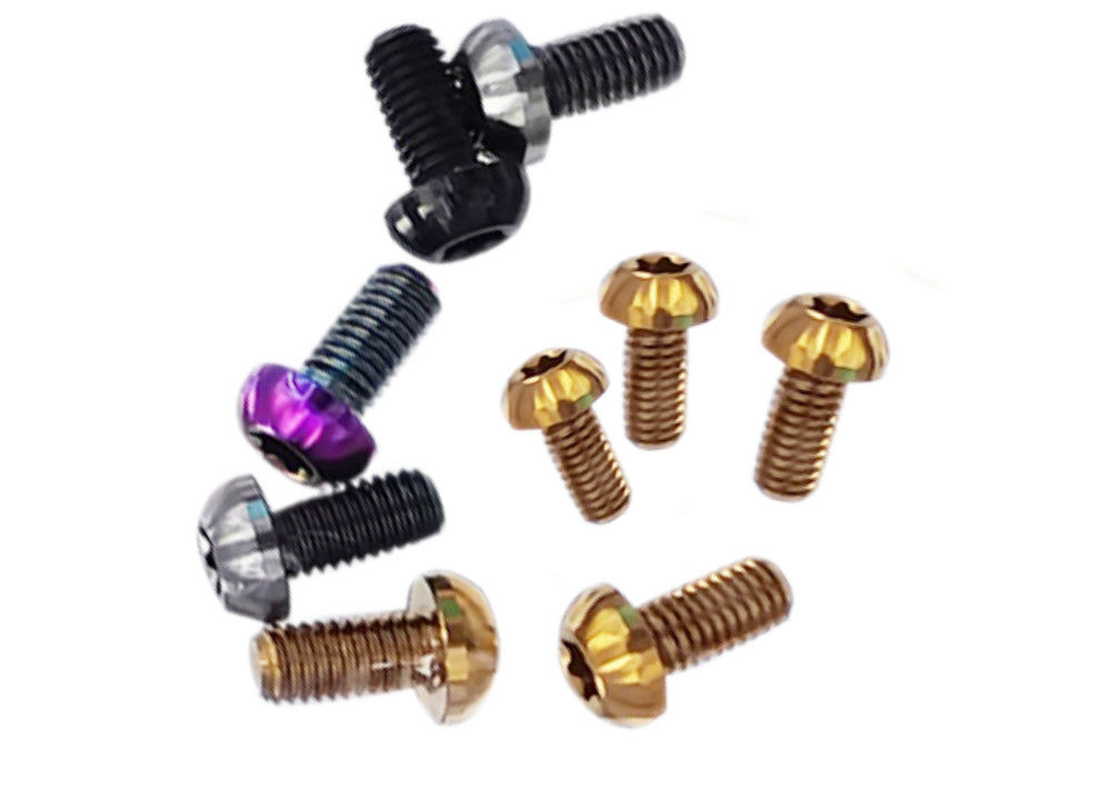 Titanium Set Screws for Motorcycle Disc Brake Rotor Bike Brake Fastening Screw