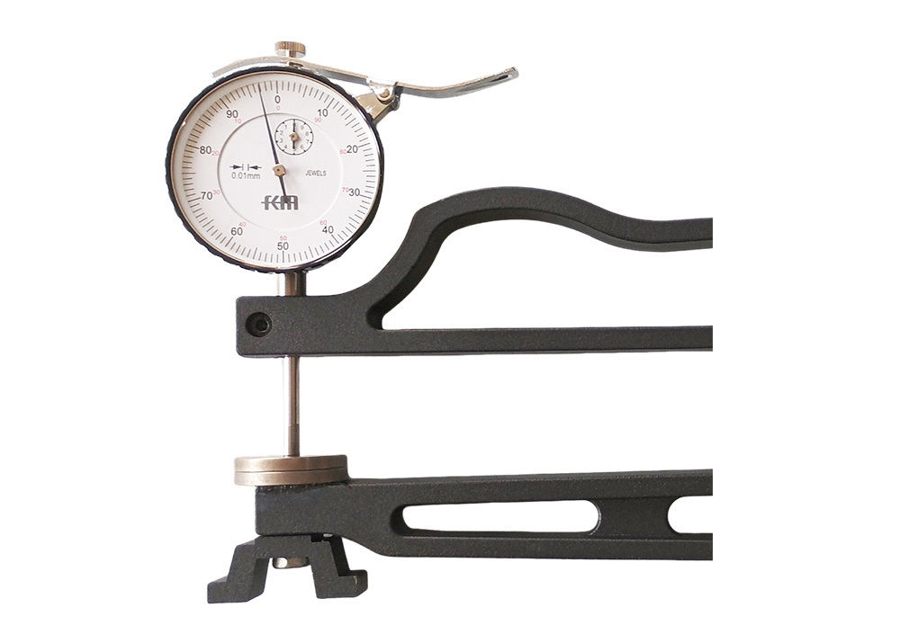 0-10mm Dial Thickness Gauge with 300mm Throat Depth and 30mm Diameter Measuring Face