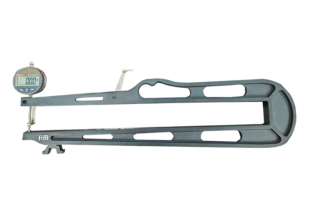 Customized 0-25.4mm/0-1″ Digital Thickness Gauge for Pipe Thickness Measurement With 500mm Measuring Depth