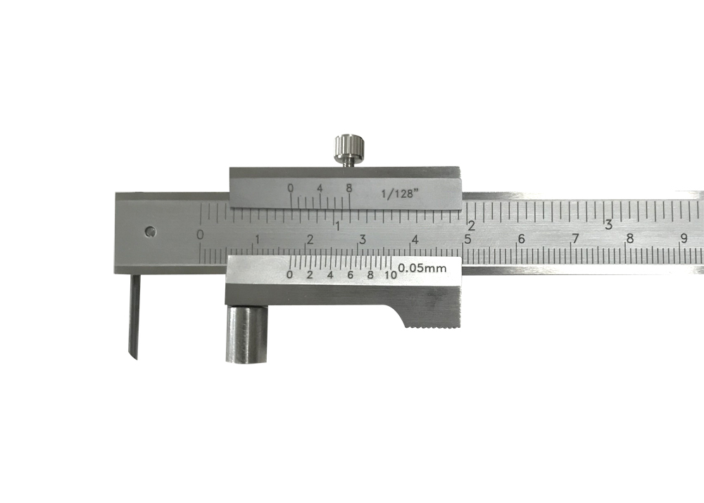 0-200mm Marking Vernier Caliper With Carbide Scriber Parallel Marking Gauge Ruler Measuring Instrument