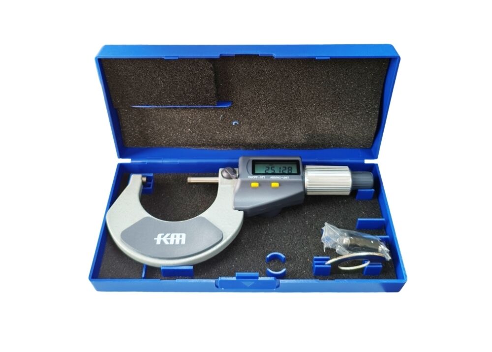 High Accuracy 25-50mm/1-2" Best Selling Electronic Outside Micrometer for Precision Machining and Control