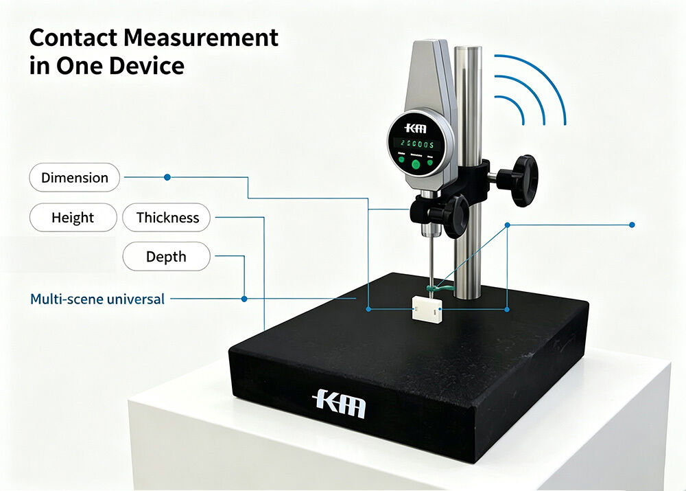Ultra-precise Digital Height Gauge with Granite Height Thickness Depth Measuring Instrument for Precision Automation Parts