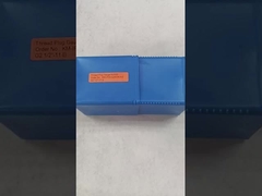 आंतरिक थ्रेड्स का निरीक्षण और सत्यापन के लिए BSPP(G) प्लग थ्रेड गेज