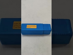 थ्रेडेड पार्ट्स के लिए उच्च परिशुद्धता M33X2-6H मीट्रिक प्लग रिंग गेज, NOGO प्रकार