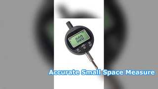 0-12.7mm/0-0.5′′ डिजिटल संकेतक छोटे आकार के इलेक्ट्रॉनिक डायल संकेतक छोटे स्थान माप के लिए