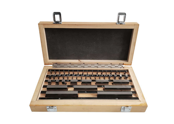 46pcs गेज ब्लॉक सेट ग्रेड 1 परिशुद्धता डीआईएन मानक के साथ