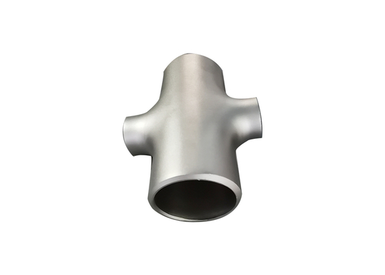 उच्च गुणवत्ता मूल्य DN40*DN25*3mm GR2 पाइप फिटिंग-बट वेल्डिंग टाइटेनियम रिड्यूसिंग क्रॉस